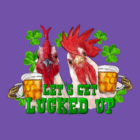 St. Patricks Day Roosters Lets Get Lucked Up Premium Sweatshirt | Teevron