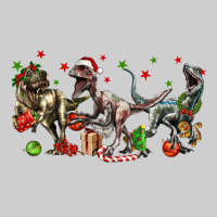 Three Christmas Dinosaurs Premium Tee | Teevron