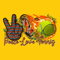 Peace Love Tennis Premium Hoodie | Teevron