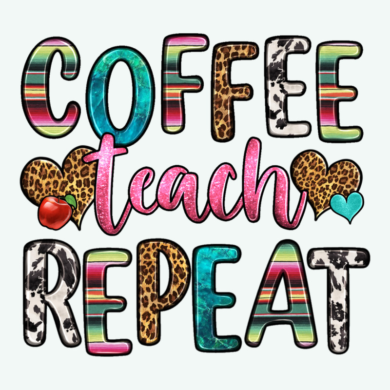 Coffee Teach Repeat Premium Hoodie by HRA Design Shop | Teevron