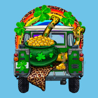 St Patricks Day Truck With Pot Of Gold Horseshoe A Premium Sweatshirt | Teevron