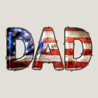 American Flag Dad 4th Of July Heavy Core Tee | Teevron