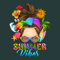 Messy Bun Summer Vibes Premium Sweatshirt | Teevron