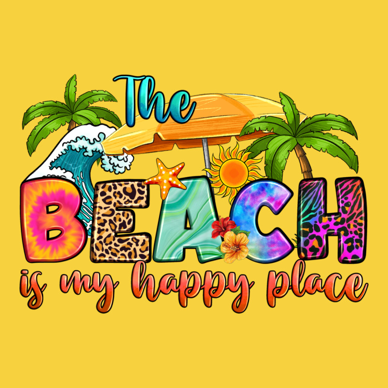 The Beach Is My Happy Place Premium Sweatshirt by RanaPortraitStore | Teevron