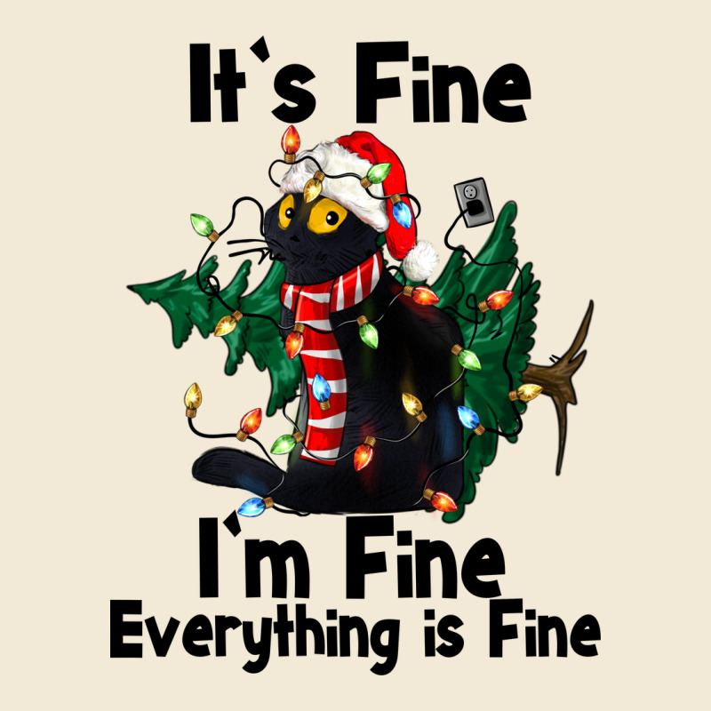 It's Fine I'am Fine Everything Is Fine Premium Hoodie by FaDigitalArtStudio | Teevron