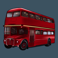 Double Decker Bus Urban Heavy Tee | Teevron