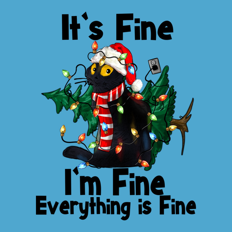 It's Fine I'am Fine Everything Is Fine Premium Hoodie by FaDigitalArtStudio | Teevron