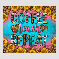 Coffee Teach Repeat Premium Hoodie | Teevron