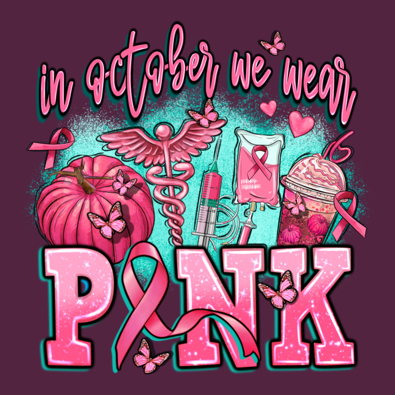 In October We Wear Pink Urban Hoodie by AdoDesignShop | Teevron