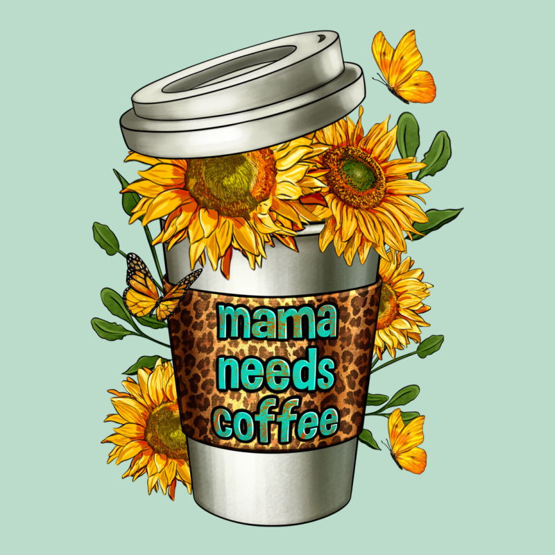 Mama Needs Coffee Cup Premium Hoodie by FaDigitalArtStudio | Teevron
