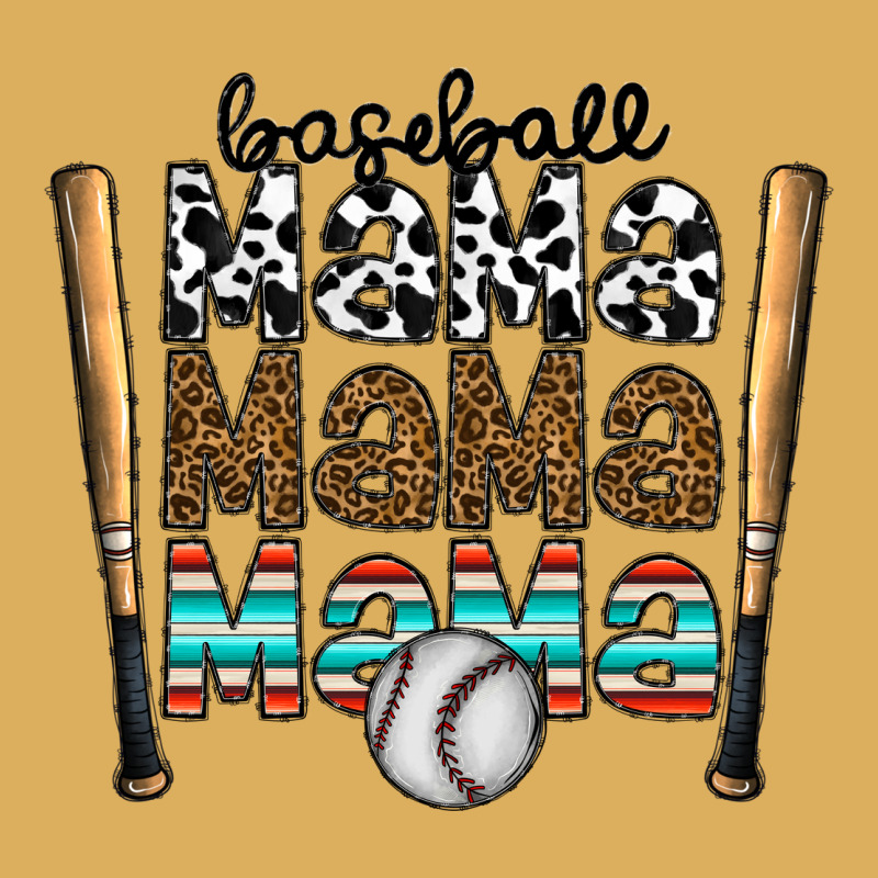 Baseball Mama Mama Mama Premium Hoodie by CowhideDigitalArt | Teevron