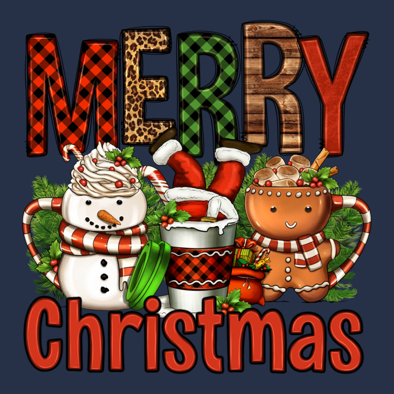 Merry Christmas Coffee Cups Premium Hoodie by FaDigitalArtStudio | Teevron