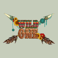 Wild One With Gemstone And Sunflower Ladies Tee | Teevron