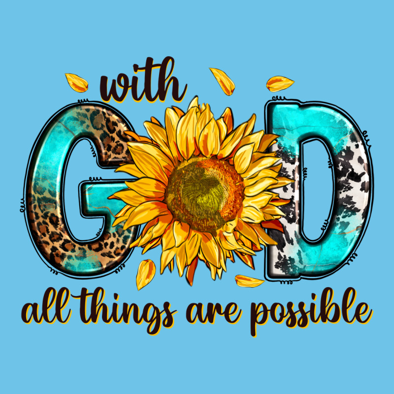 With God All Things Possible Premium Sweatshirt by RanaPortraitStore | Teevron