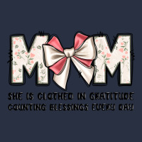 Mom She Is Clothed In Gratitude Counting Blessings Urban Hoodie | Teevron