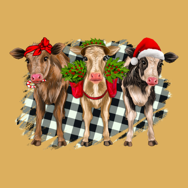 Christmas Heifers Front View Premium Hoodie by RanaPortraitStore | Teevron