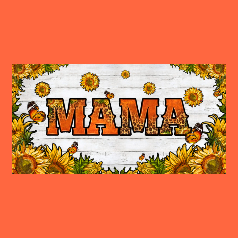 Sunflowers And Butterflies Mama License Plate Premium Hoodie by HRA Design Shop | Teevron