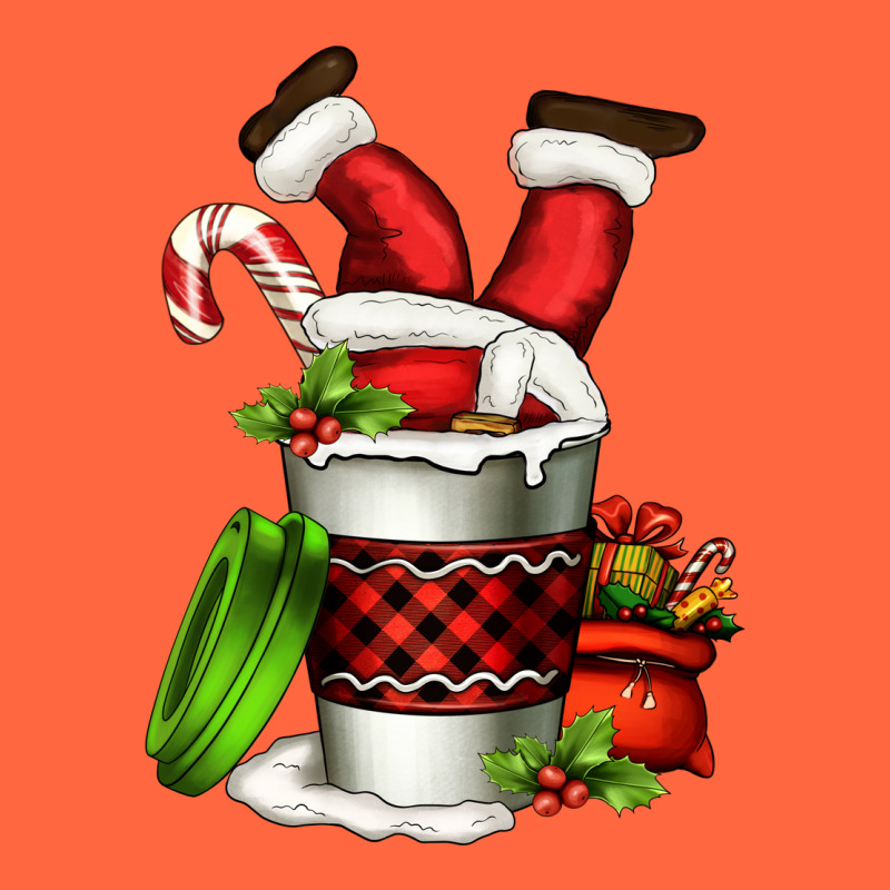 Santa Claus In A Coffee Cup Premium Hoodie by FaDigitalArtStudio | Teevron
