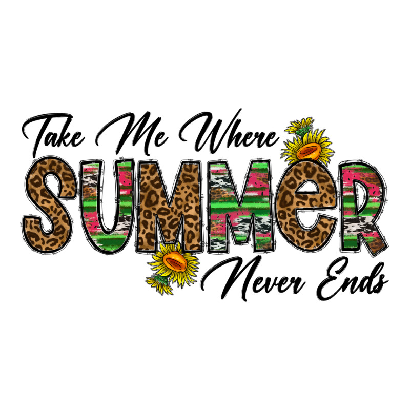 Take Me Where Summer Never Ends Premium Hoodie by CowhideDigitalArt | Teevron
