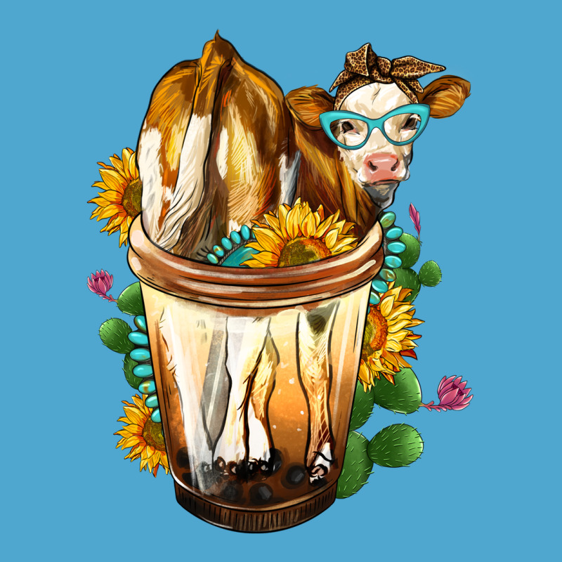 Simmental Cow Bobba Cup Premium Hoodie by FaDigitalArtStudio | Teevron