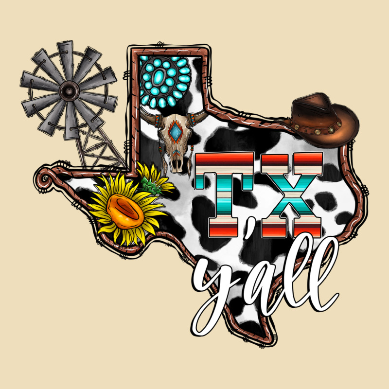 Tx Yall Western Premium Hoodie by CowhideDigitalArt | Teevron