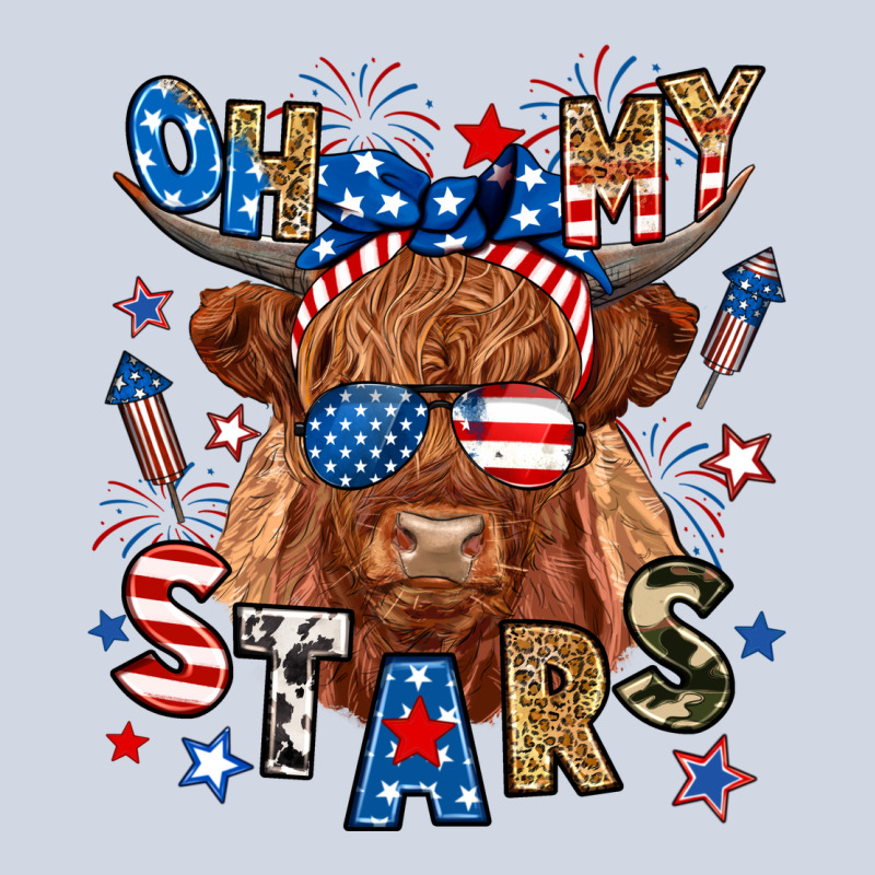 Oh My Stars Highland Cow Premium Sweatshirt by RanaPortraitStore | Teevron