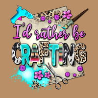 I D Rather Be Crafting Vintage Hoodie | Teevron