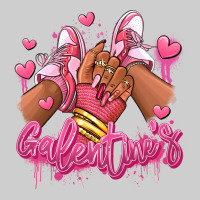 Galentines Afro Girl Sneakers Premium Sweatshirt | Teevron