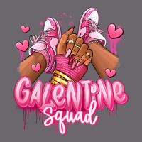 Galentine Squad Afro Girl Sneakers Premium Sweatshirt | Teevron