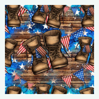 4th Of Juky Veteran Boots Seamless Pattern Premium Hoodie | Teevron