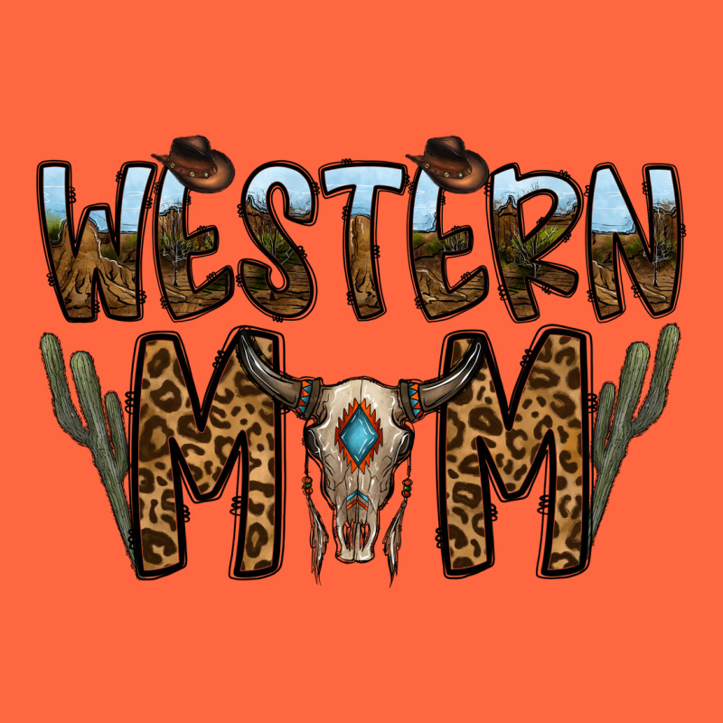 Western Mom Premium Hoodie by CowhideDigitalArt | Teevron