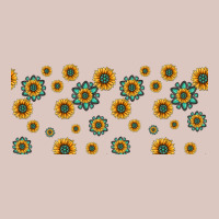 Sunflowers And Turquoise 16oz Libbey Glass Premium Hoodie | Teevron