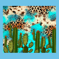 Cactus Turquoise Leopard Cowhide Tumbler Rana Premium Sweatshirt | Teevron