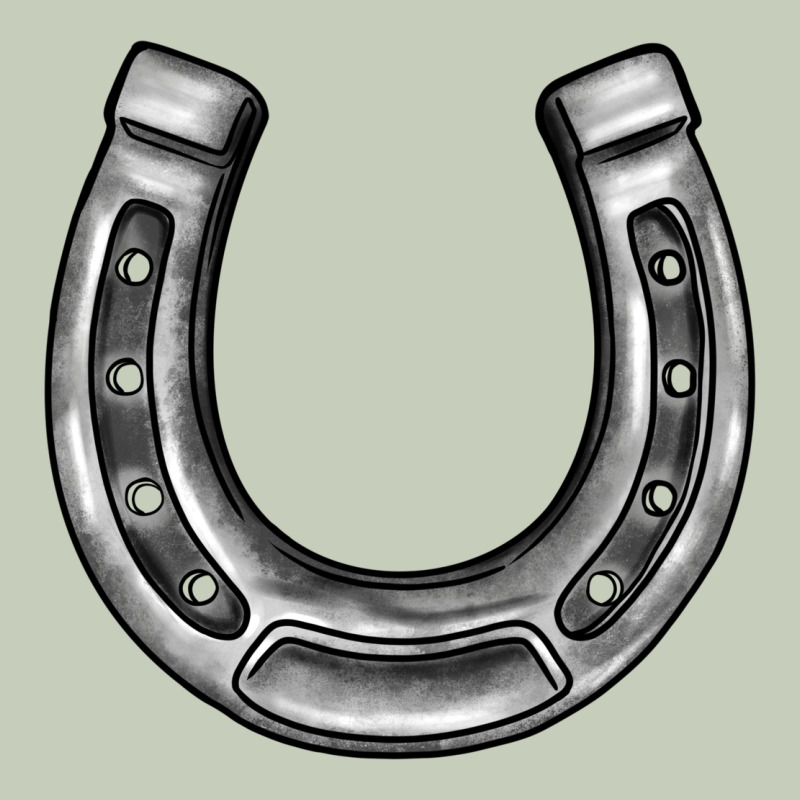 Horseshoe Long Sleeve Tee by BarkalooDesign | Teevron
