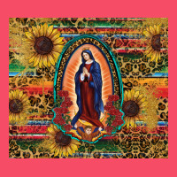 Sunflower Serape Lady Of Guadalupe Premium Sweatshirt | Teevron