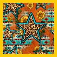 Western Stars Seamless Pattern Premium Hoodie | Teevron