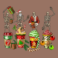 Christmas Skeleton Coffee Cups Premium Hoodie | Teevron