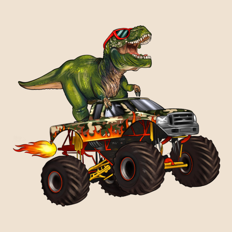 Monster Truck And T Rex Dinosaur Urban Heavy Tee by Artiststas | Teevron
