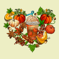 Fall Pumpkin Heart Urban Hoodie | Teevron
