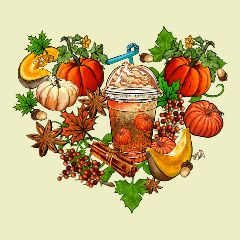 Fall Pumpkin Heart Urban Hoodie by AdoDesignShop | Teevron