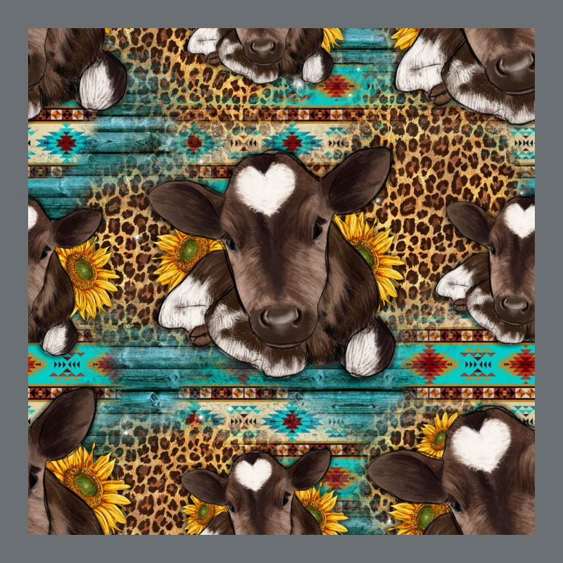 Western Baby Calf Seamless Pattern Premium Hoodie by HRA Design Shop | Teevron