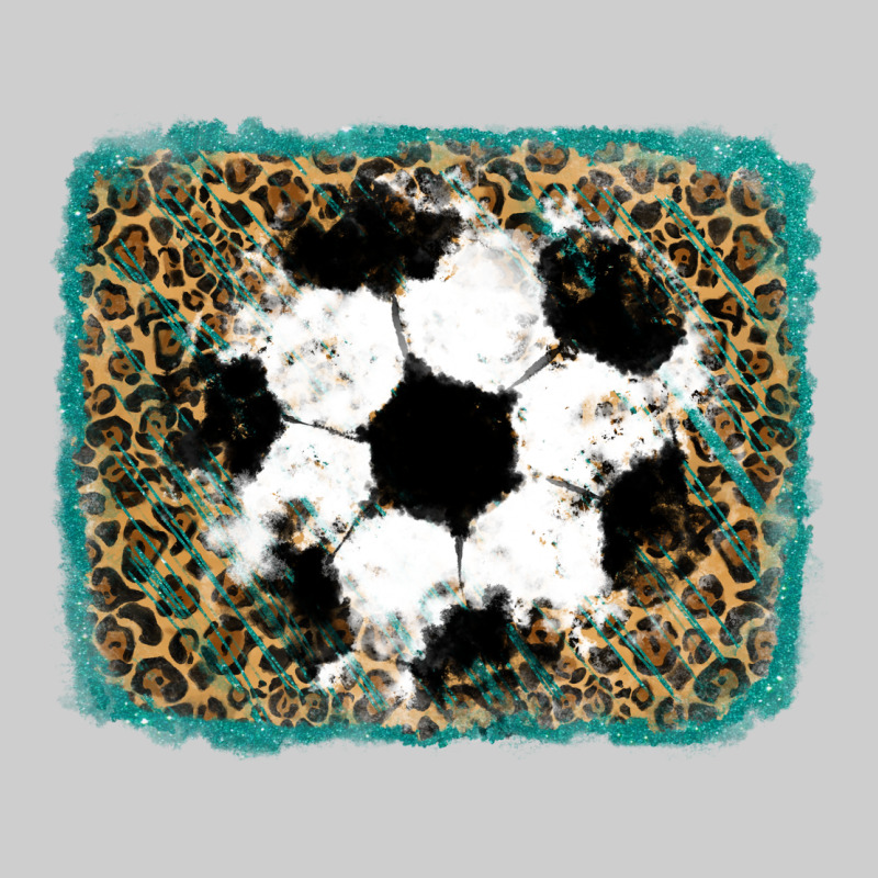 Glitter Soccer Leopard Premium Sweatshirt by RanaPortraitStore | Teevron