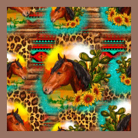 Desert Horse Seamless Patern Premium Hoodie | Teevron