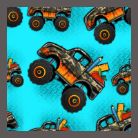 Monster Truck Pre Teen Seamless Pattern Premium Hoodie | Teevron