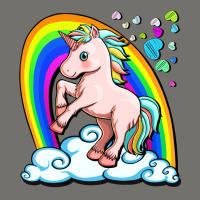 Cute Unicorn With Rainbow Premium Hoodie | Teevron