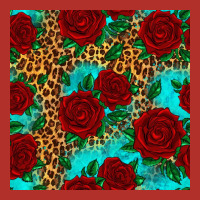 Leopard Roses Seamless Pattern Premium Hoodie | Teevron