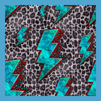 Turquoise Lightning Bolt Seamless Pattern Premium Hoodie | Teevron