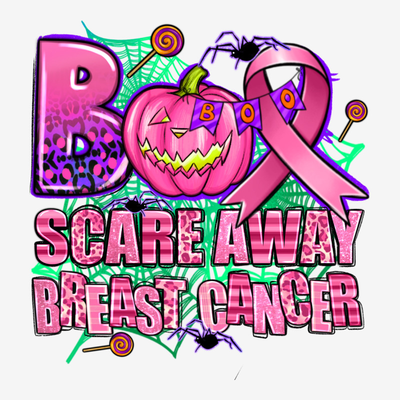 Halloween Boo With Cancer Ribbon Breast Cancer Sca Urban Hoodie by AdoDesignShop | Teevron