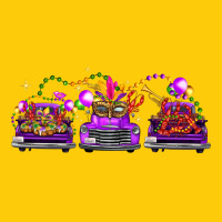 Mardi Gras Farm Trucks Premium Hoodie | Teevron