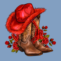 Valentines Day Cowboy Boots Red  And Roses Urban Hoodie | Teevron